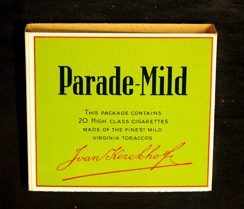 Parade-Mild cigarettes, J van Kerckhof - Amsterdam, pic2