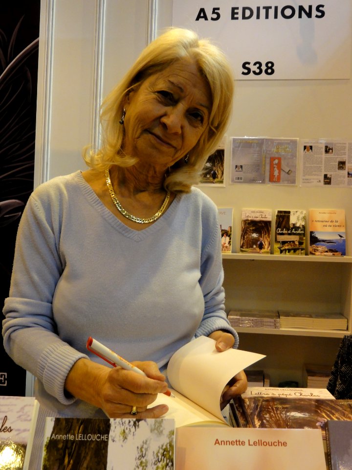 Paris, Salon du Livre 2015 (33) Annette Lellouche