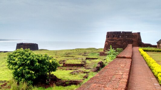 India travels bekal fort kerala photo