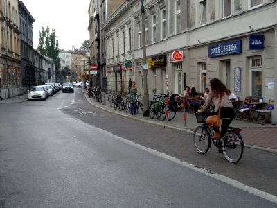 Parking rowerowy - Dolnych Młynów IMG 20180906 121020