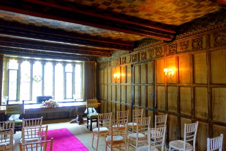 Parlour or Dining Room, Haddon Hall - Bakewell, Derbyshire, England - DSC02656