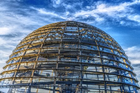 Bundestagswahl berlin glass dome