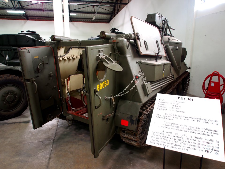 PBV301 in the Musée des Blindés, France, pic-1