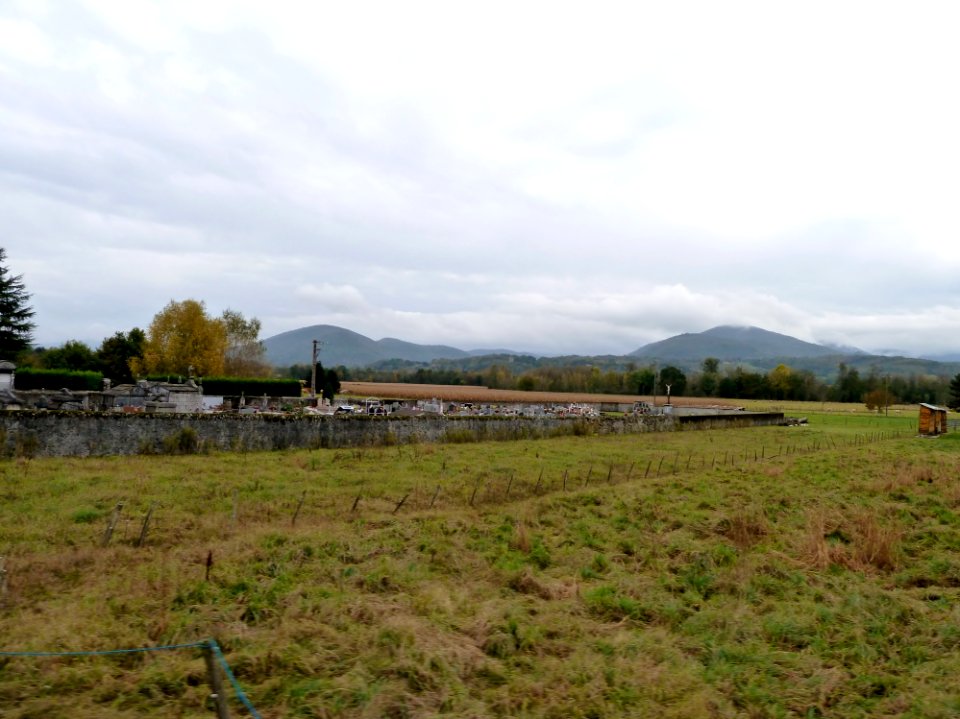 Paysage depuis Saint-Laurent-de-Neste