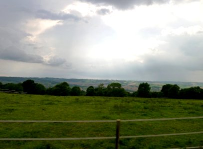 Paysage depuis Arricau-Bordes