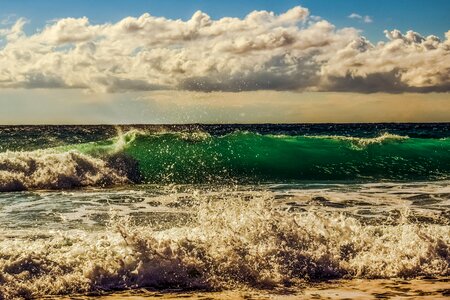 Sea water nature