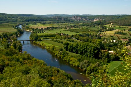 Paysage Dordogne Domme