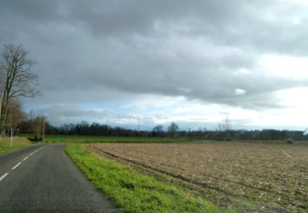Paysage depuis Arrien (Pyrénées-Atlantiques)