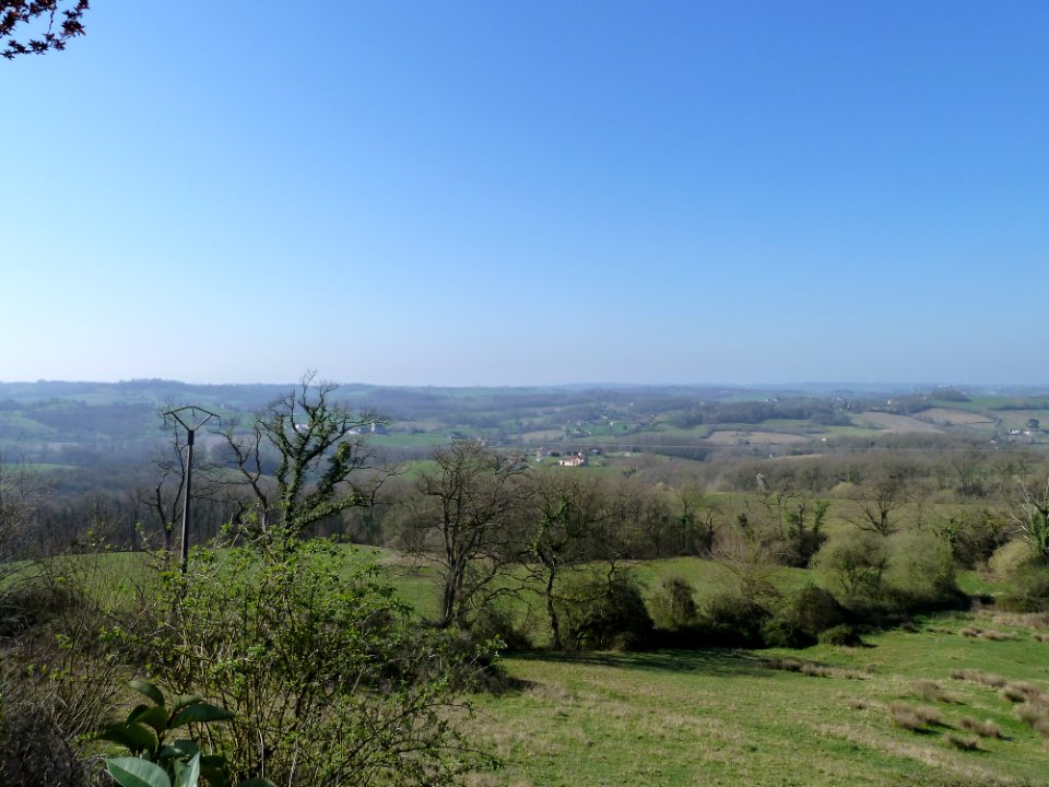 Paysage depuis Castetner vue 3