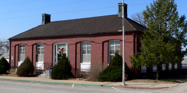 Pawnee City post office from NE 1