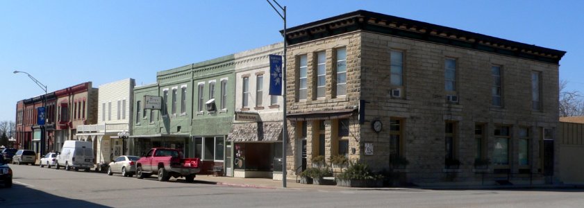 Pawnee City, Nebraska W side G from 7