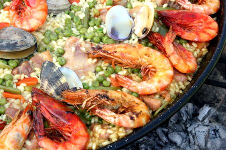 Valencia seafood mixed
