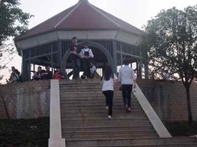 Pavilion, Yunmeng Fangzhou Water Park, Yiyang, Hunan, China