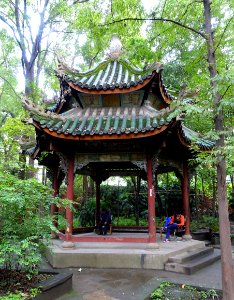Pavilion - Wenshu Monastery - Chengdu, China - DSC05132