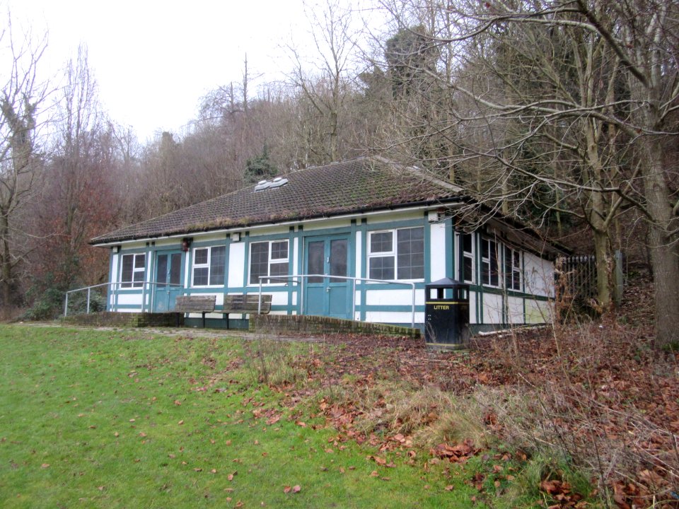 Pavilion at Patcham Place Recreation Ground, Patcham, Brighton (December 2016)