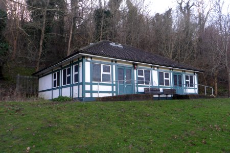 Pavilion at Patcham Place Recreation Ground, Patcham, Brighton (February 2014) (1)