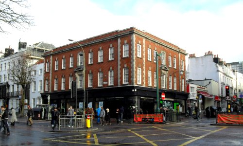 Pavilion Point, Old Steine–St James's Street junction, Brighton (December 2010)