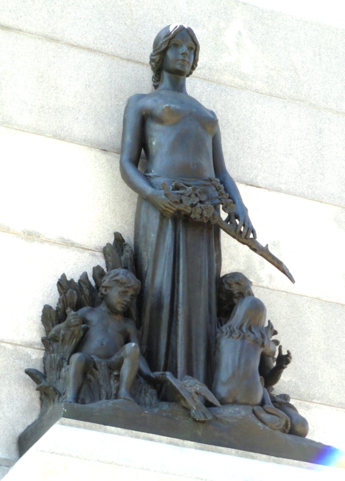 Peace - General William Tecumseh Sherman Monument - Sherman Plaza - Washington DC - DSC08321