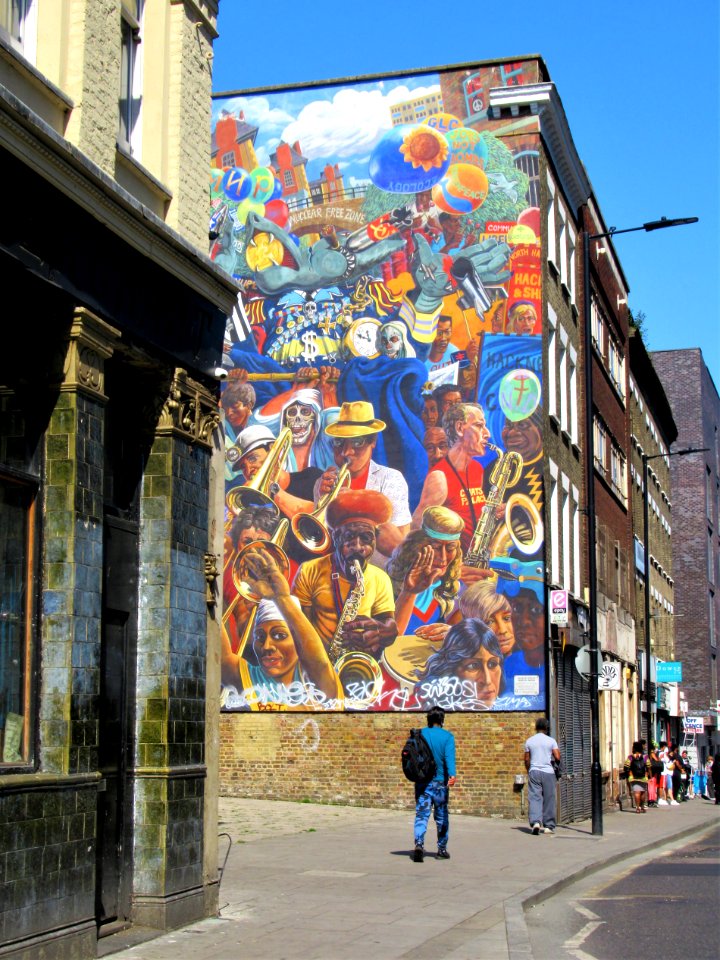 Peace Carnival Mural, Hackney