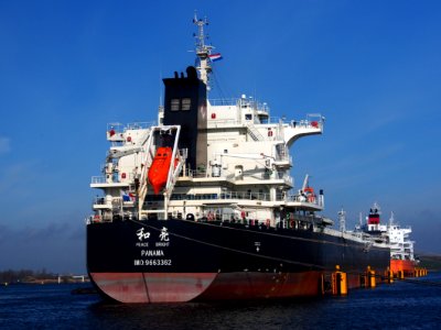 Peace Bright IMO 9663362 at Port of Amsterdam, pic1