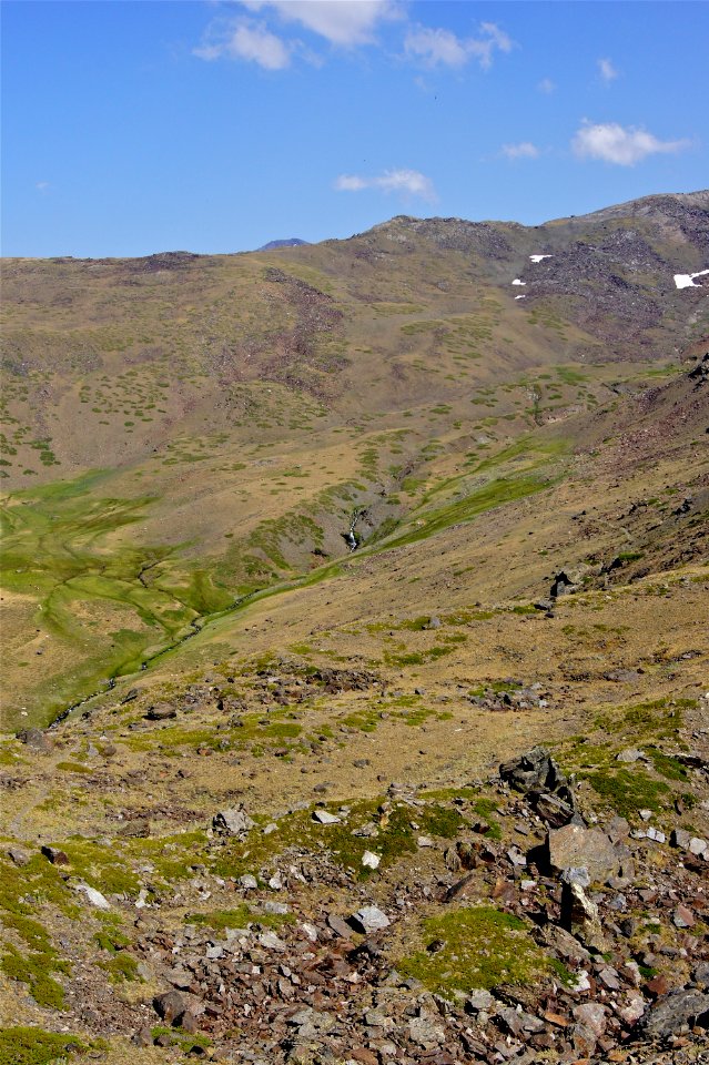 Paysage Sierra Nevada ruisseau
