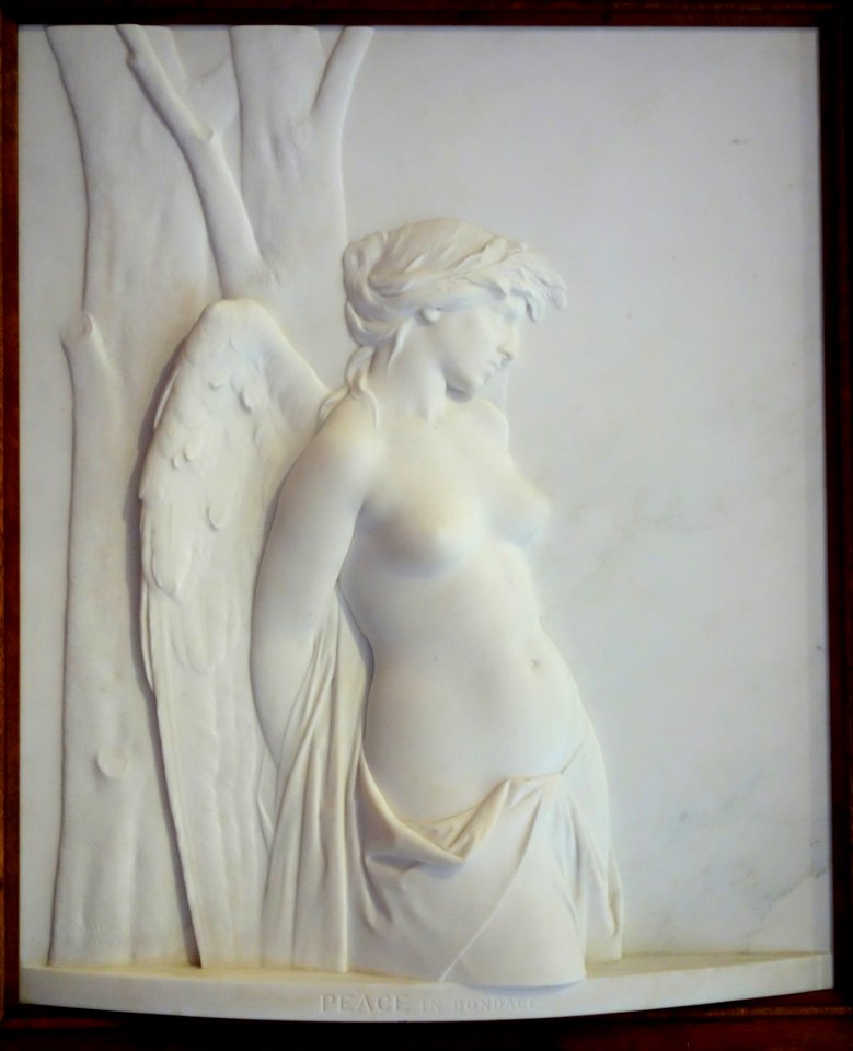 Peace in Bondage by Erastus Dow Palmer, 1863, marble - Albany Institute of History and Art - DSC08244