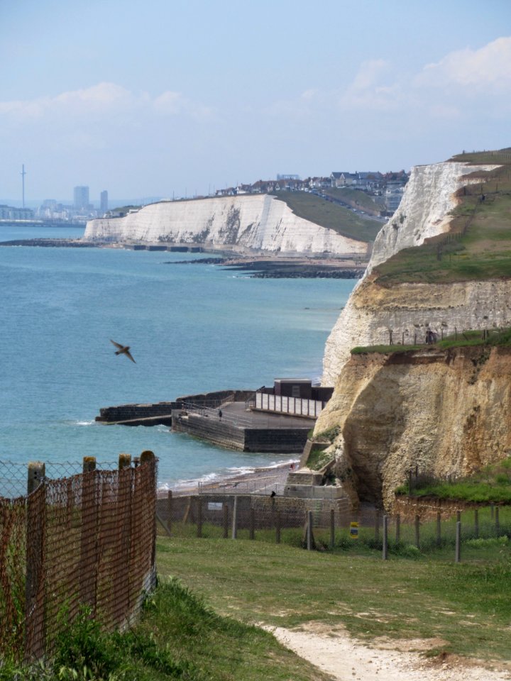 Peacehaven, looking east towards Brighton
