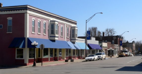Pawnee City, Nebraska E side G from 7