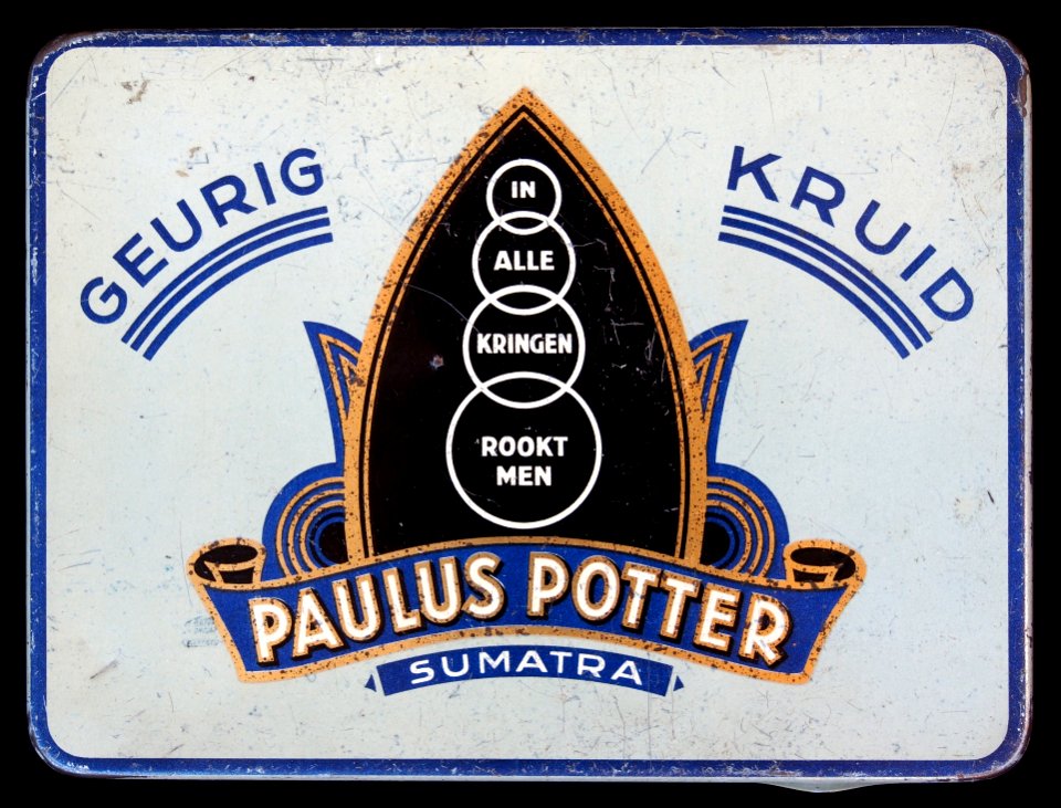 Paulus Potter Sumatra sigarenblikje
