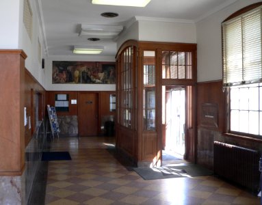 Pawnee City post office interior 2
