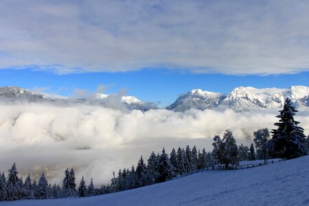 South tyrol clouds nature photo