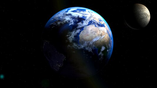 Planet universe atmosphere photo
