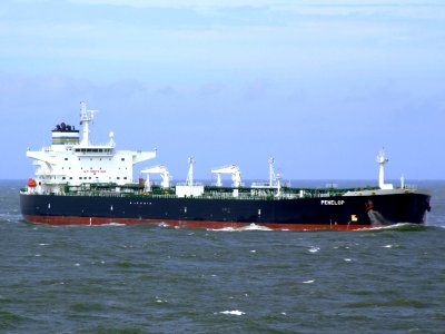 Penelop p03 approaching Port of Rotterdam, Holland 14-Jul-2007