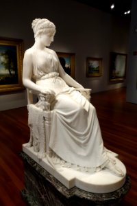 Penelope by Franklin Simmons, 1896, marble, view 3 - De Young Museum - DSC00900