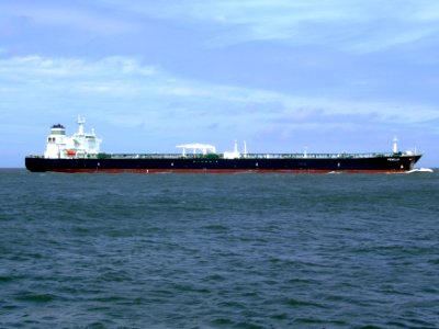 Penelop p09 approaching Port of Rotterdam, Holland 14-Jul-2007