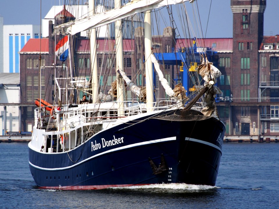 PEDRO DONCKER, IMO 8136154, Noordzeekanaal, Port of Amsterdam, pic4