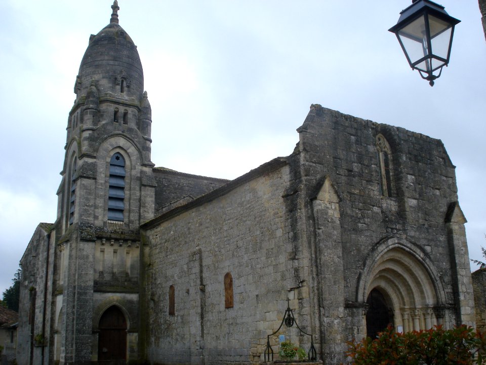 Pellegrue (Gironde, Fr), l'église