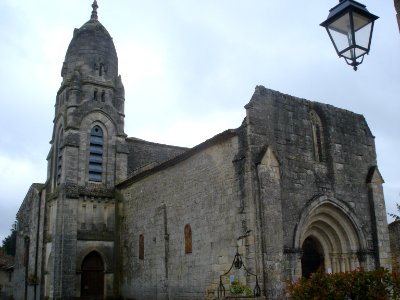 Pellegrue (Gironde, Fr), l'église