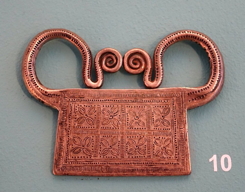 Pendant, Hmong people, Northern Thailand, collected in 1979 - Ethnological Museum, Berlin - DSC01415