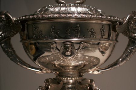 Paul Storr soup tureen with lid, silver (made 1806 or 1807) at LACMA with Egyptian, Roman, other ancient-inspired designs 02