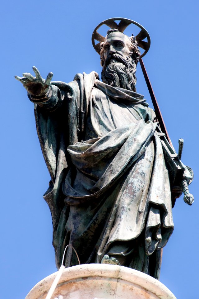 Paulus på Marcus Aurelius-kolonnen