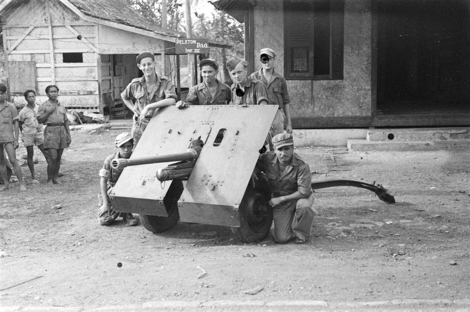 Peloton PAG Pantserafweergeschut Infanterie IV KNIL, Bestanddeelnr 59-5-2