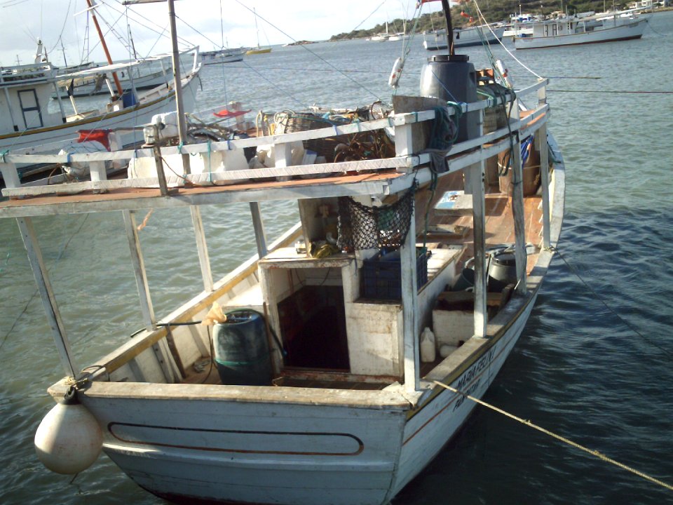 Penero en el Muelle de Juan Griego