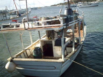 Penero en el Muelle de Juan Griego