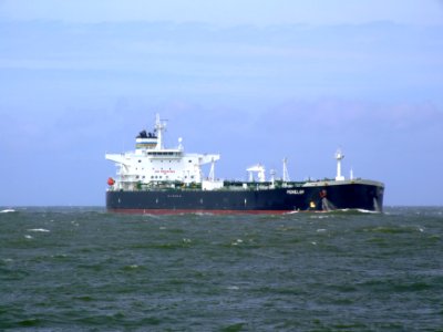 Penelop p02 approaching Port of Rotterdam, Holland 14-Jul-2007