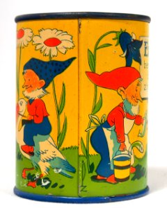 Peli-Erdal schoencreme, Crème pour chaussures, spaarpot blikje, foto 7