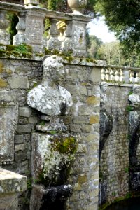 Pegasus Fountain detail - Villa Lante, Bagnaia, Italy - DSC01738