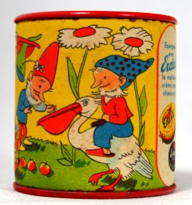 Peli-Erdal schoencreme, Crème pour chaussures, spaarpot blikje, photo 7