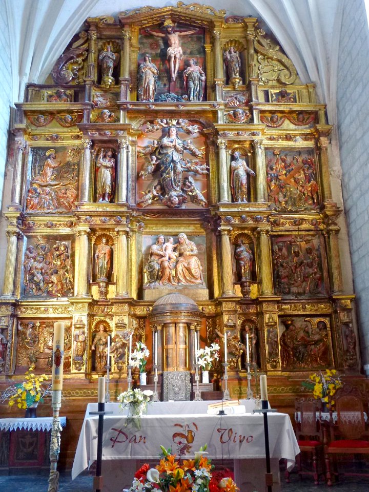 Peñacerrada - Iglesia de Nuestra Señora de la Asunción, interior 03