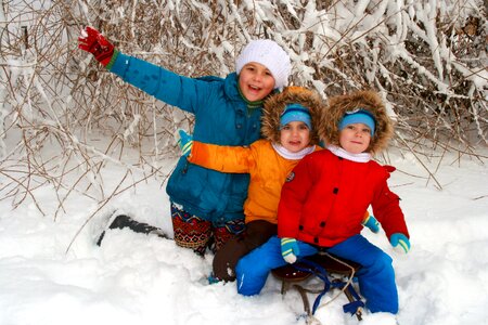 Snow play sledge